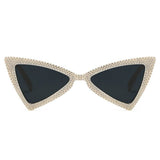 CANBERRA | Women Retro Vintage Extreme Cat Eye Sunglasses
