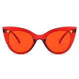 GRENOBLE |  Retro Fashion Round Cat-Eye Sunglasses- 2 Colors