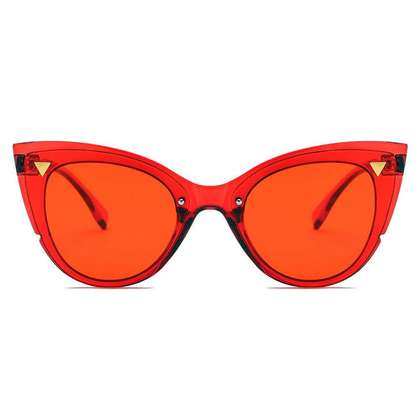 GRENOBLE |  Retro Fashion Round Cat-Eye Sunglasses- 2 Colors