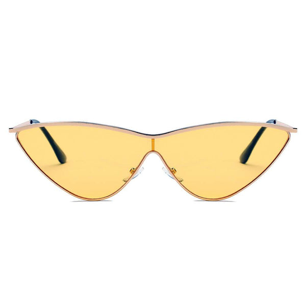 SUSTYA -  Women Fashion Tinted Cat Eye Sunglasses