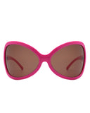 Luna - Oversized Triangle Butterfly Shape Sunglasses- 4 Colors