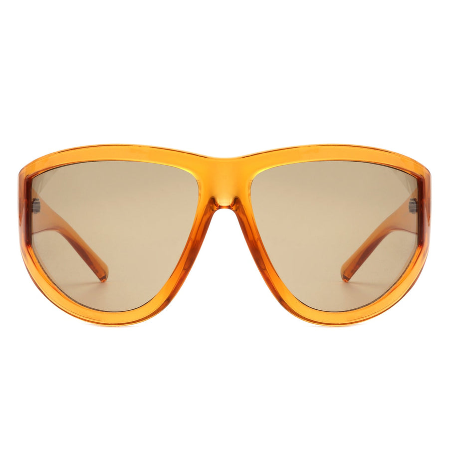 Xara - Oversized Chunky High Fashion Sunglasses- 6 Colors