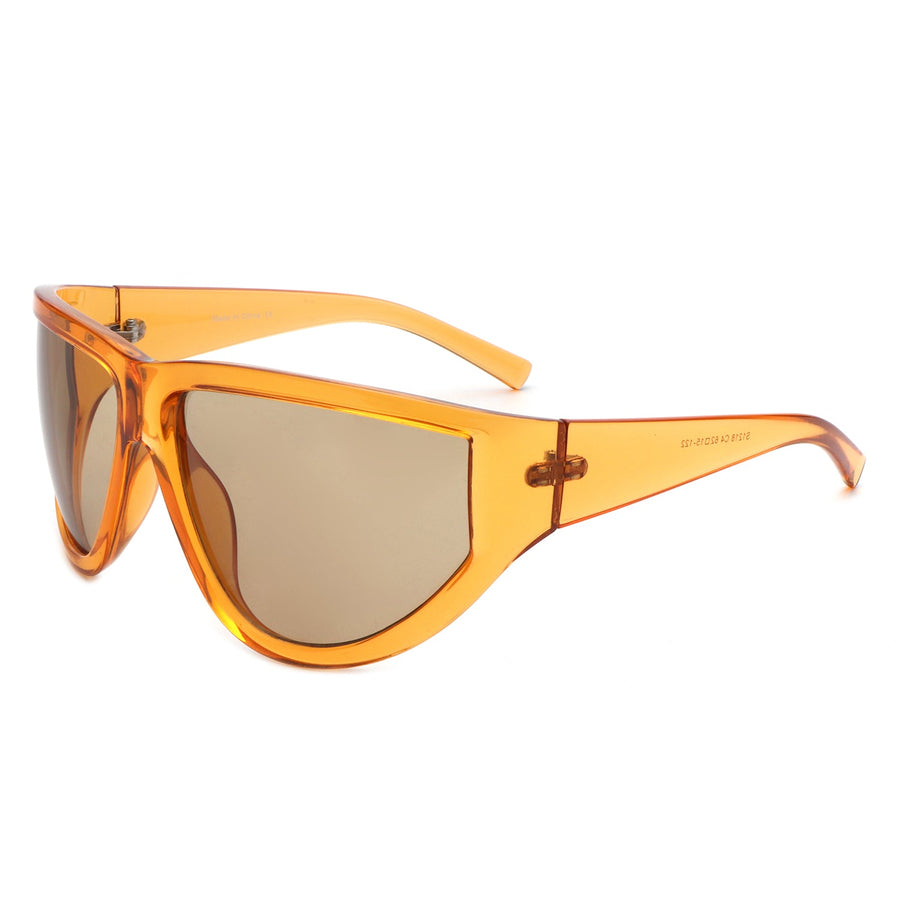 Xara - Oversized Chunky High Fashion Sunglasses- 6 Colors