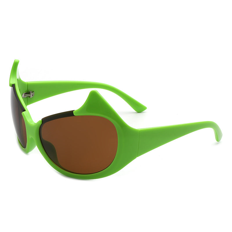 Astra - Y2K Oversized Round Sunglasses- 5 Colors