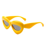 Vexa Thick Oversized Lip-Shaped Sunglasses- 7 Colors