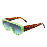 Firelily - Geometric Square Futuristic Sunglasses- 6 Colors
