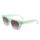 Lightnin Retro Cat-Eye Square Fashion Sunglasses- 6 Colors