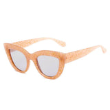 BOYDS | Round Cat Eye Sunglasses- Glitter Beige