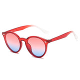 CROSBY - Retro Round Horn Rimmed Sunglasses- 4 Colors