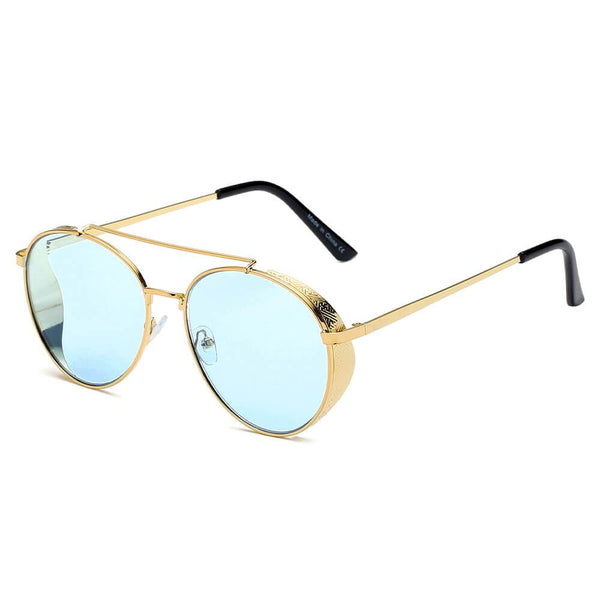 LAREDO - Modern Aviator Brow Bar Aviator Fashion Sunglasses