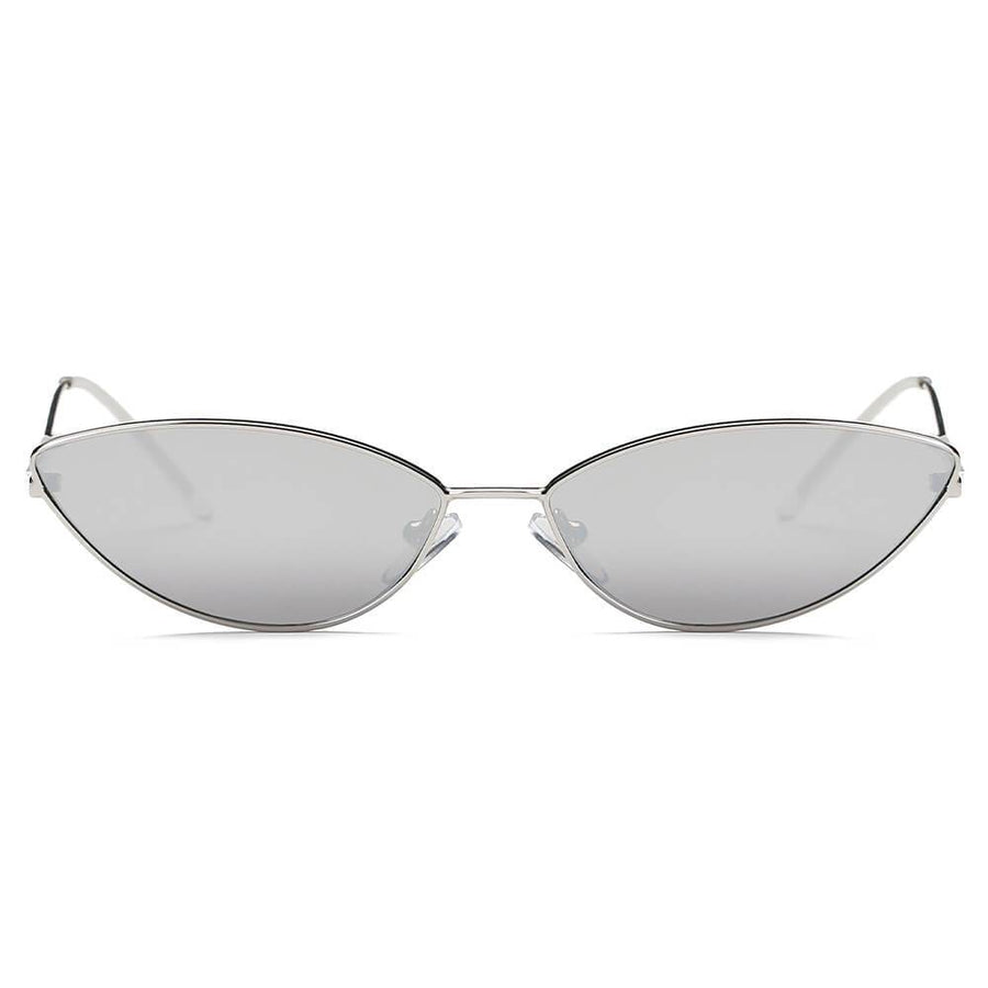 FLINT | Small True Retro Vintage Slim Metal Sunglasses