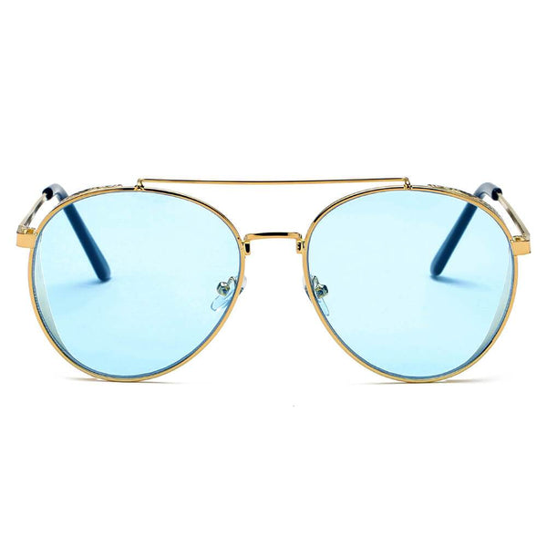 LAREDO - Modern Aviator Brow Bar Aviator Fashion Sunglasses