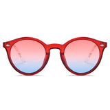 CROSBY - Retro Round Horn Rimmed Sunglasses- 4 Colors