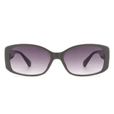 Fantasie - Rectangular Narrow Retro Tinted Fashion Square Sunglasses