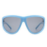 Xara - Oversized Chunky High Fashion Sunglasses- 6 Colors