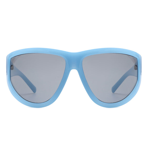 Xara - Oversized Chunky High Fashion Women Sunglasses