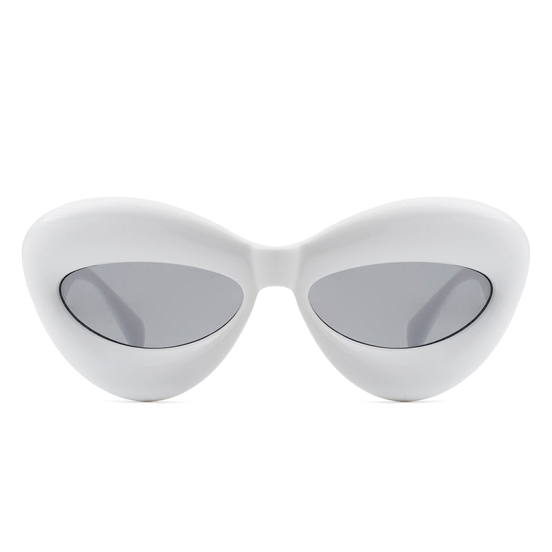 Vexa Thick Oversized Lip-Shaped Sunglasses- 7 Colors