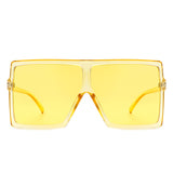 Amarylla- Square Oversized Flat Top Sunglasses- 6 Colors