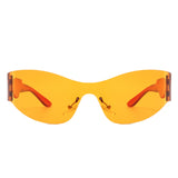 Galadriel - Futuristic Mirrored Cyberpunk Sport Sunglasses