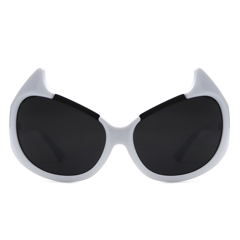 Astra - Y2K Oversized Round Sunglasses- 5 Colors