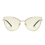 Aurorion Oversized Large Retro Cat-Eye Fashion Sunglasses- 6 Colors