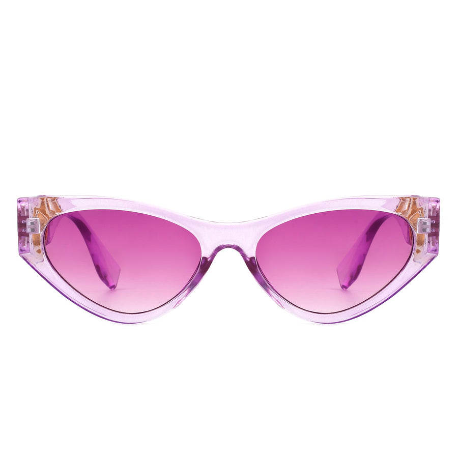 Phoenixx - Women Fashion Retro Cat Eye Sunglasses
