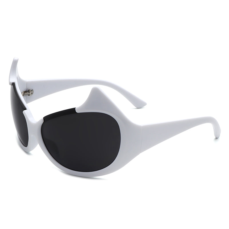 Astra - Y2K Oversized Round Sunglasses- 5 Colors