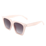 Flarebit - Women Cat-Eye Retro Oversized Square Sunglasses- 5 Colors
