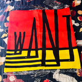 Want>Need Decorative Pillow Case