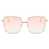 ENOCH | Metal Flat Lens Square Sunglasses- 2 Colors