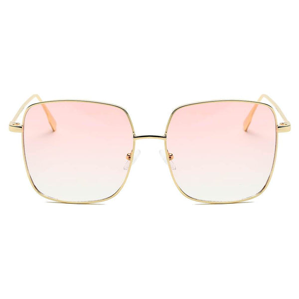 ENOCH | Metal Flat Lens Square Sunglasses- 2 Colors