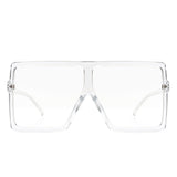 Amarylla- Square Oversized Flat Top Sunglasses- 6 Colors