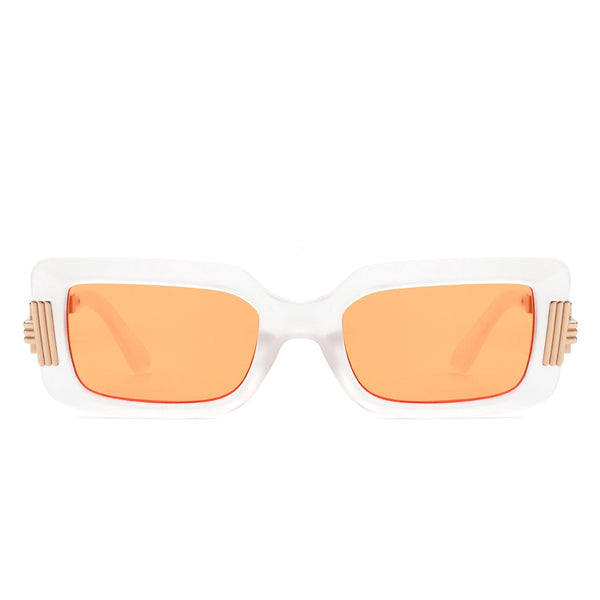 Sylphine - Oversize Sporty Square Chunky Shield Sunglasses