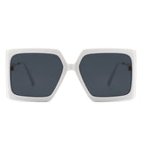 Yellowra Oversized Retro Square Large Fashion Sunglasses- 6 Colors