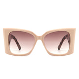 Skydusts - Oversize Square Chunky Fashion Large Women Sunglasses
