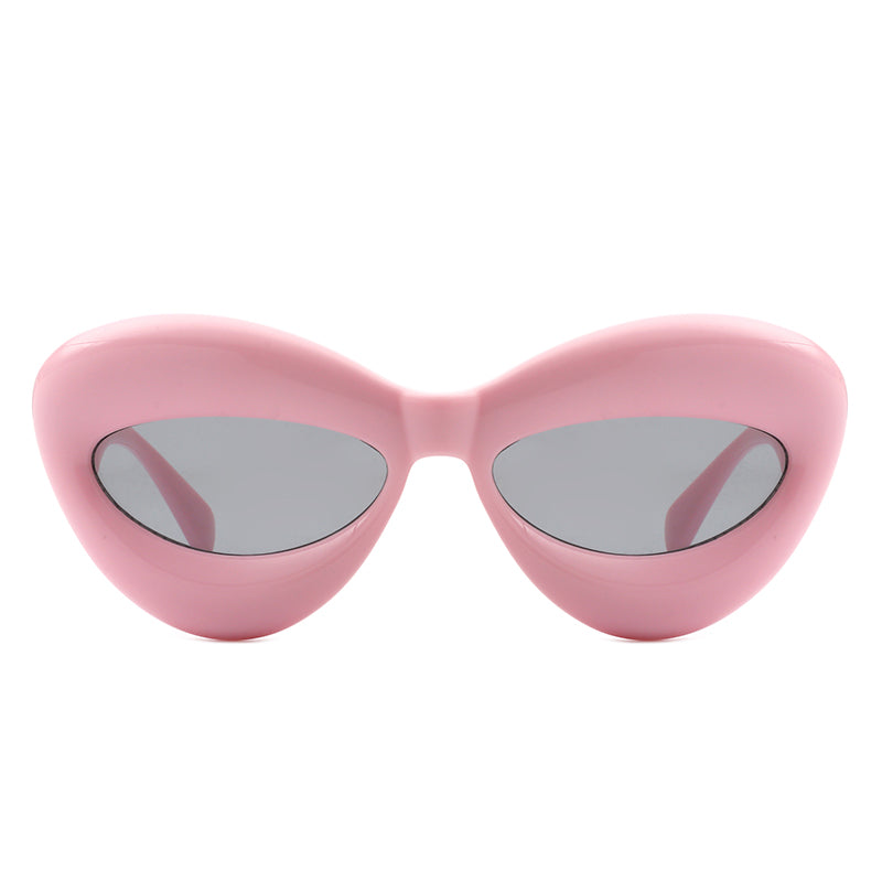 Vexa Thick Oversized Lip-Shaped Sunglasses- 7 Colors