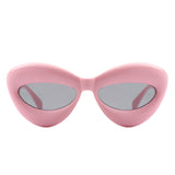 Vexa Thick Oversized Lip-Shaped Sunglasses- 7 Colors