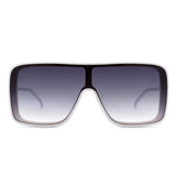 Wildwind Square Flat Top Oversize Retro Fashion Sunglasses- 6 Colors