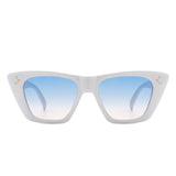 Lightnin Retro Cat-Eye Square Fashion Sunglasses- 6 Colors
