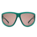 Xara - Oversized Chunky High Fashion Sunglasses- 6 Colors