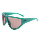 Xara - Oversized Chunky High Fashion Sunglasses- 6 Colors