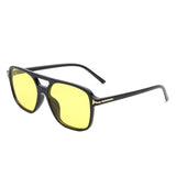 Skyhavoc Retro Square Brow-Bar Aviator Sunglasses- 6 Colors