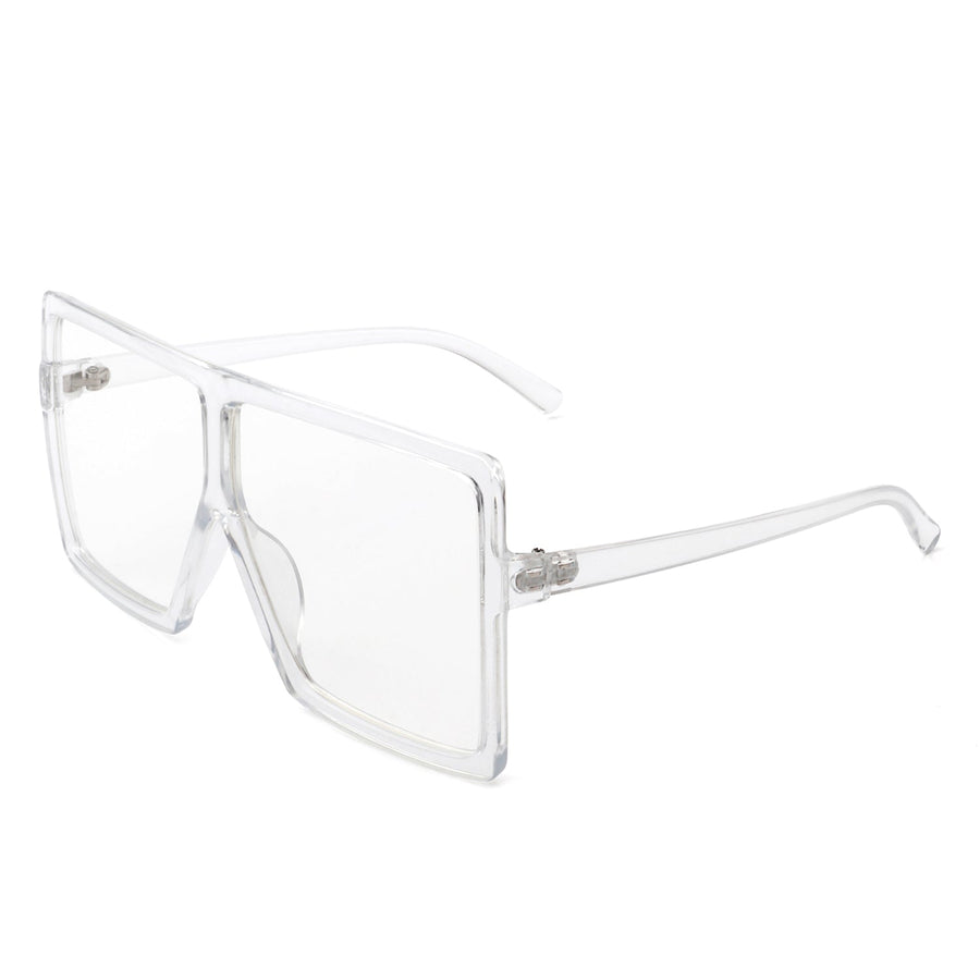 Amarylla- Square Oversized Flat Top Sunglasses- 6 Colors