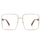 Evangely Classic Square Tinted Oversized Sunglasses- 7 Colors