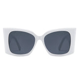 Skydusts - Oversize Square Chunky Fashion Large Women Sunglasses