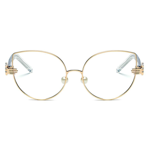 CENTRALIA | Women Metal Frame Cat Eye Hands Classic Sunglasses