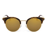 BILOXI Half Frame Round Cat-Eye Polarized Sunglasses- 6 Colors