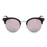 BILOXI Half Frame Round Cat-Eye Polarized Sunglasses- 6 Colors