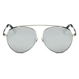 Bethel Retro Mirrored Lens Teardrop Aviator Sunglasses- 6 Colors