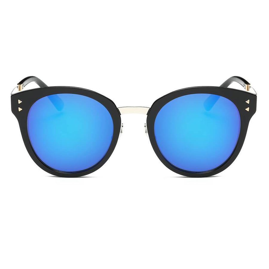 CHENEY | Hipster Polarized Lens Horned Rim Retro Fashion Sunglasses